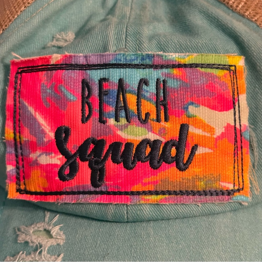 New CC Exclusives Beach Squad Distressed Pony Cap Patented - Picture 3 of 9